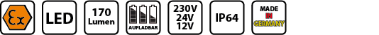 caratteristiche EX-SLE-16-LED
