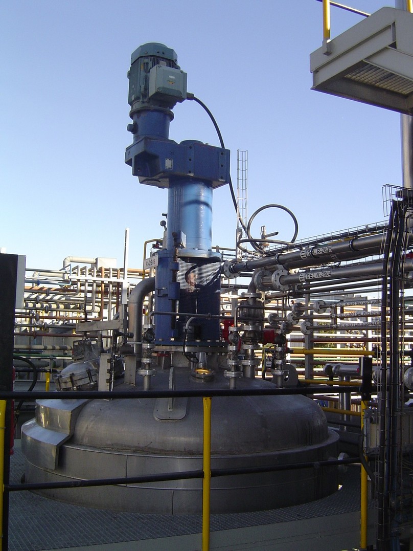 agitatore su serbatoio