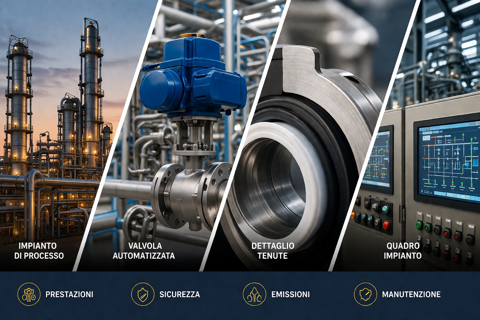 applicazione valvole industriali