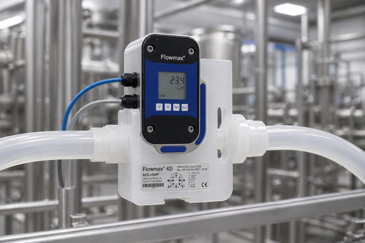 flowmax42i in un bioreattore single use