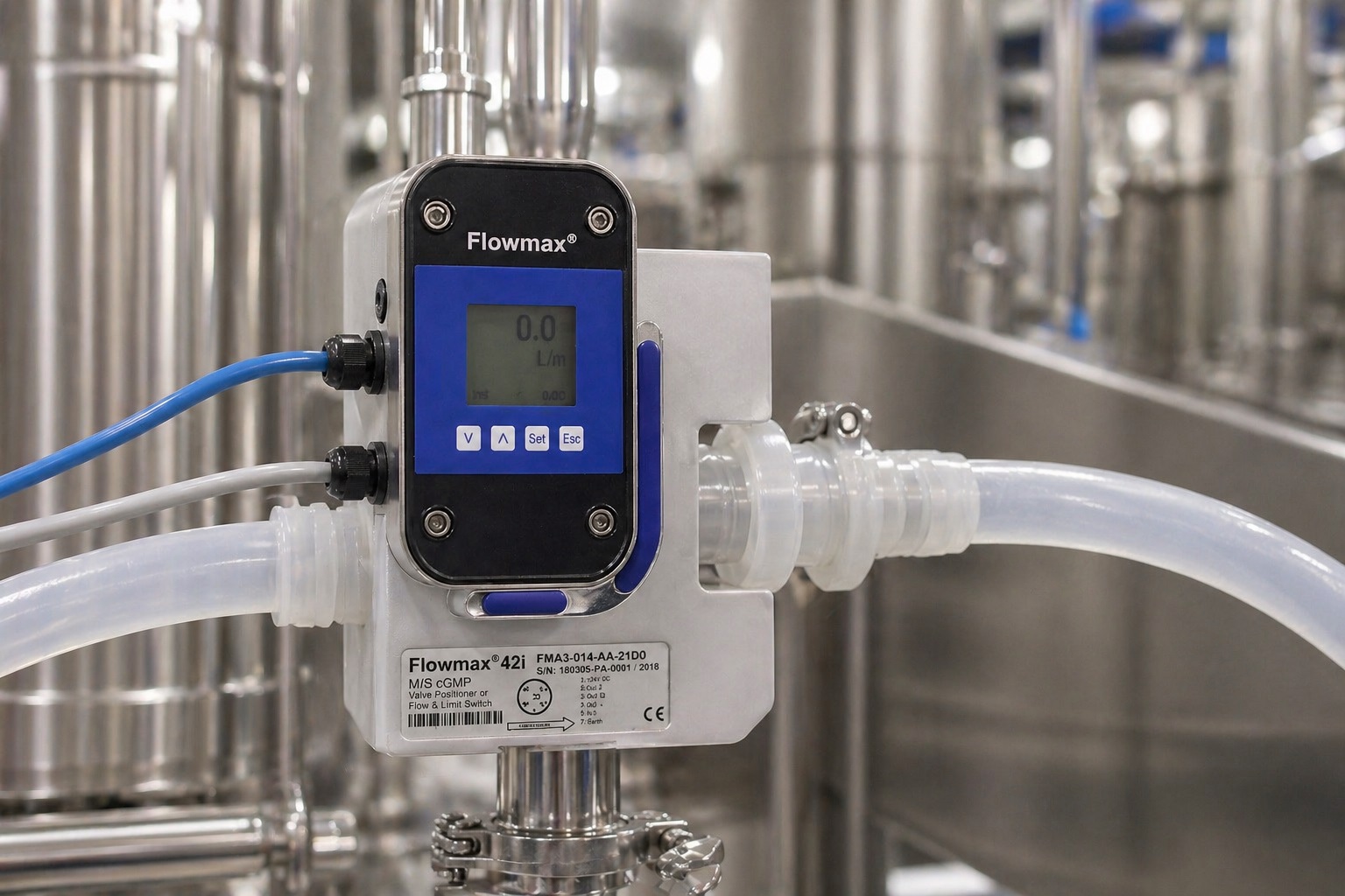 flowmax 42i installato su linea di processo