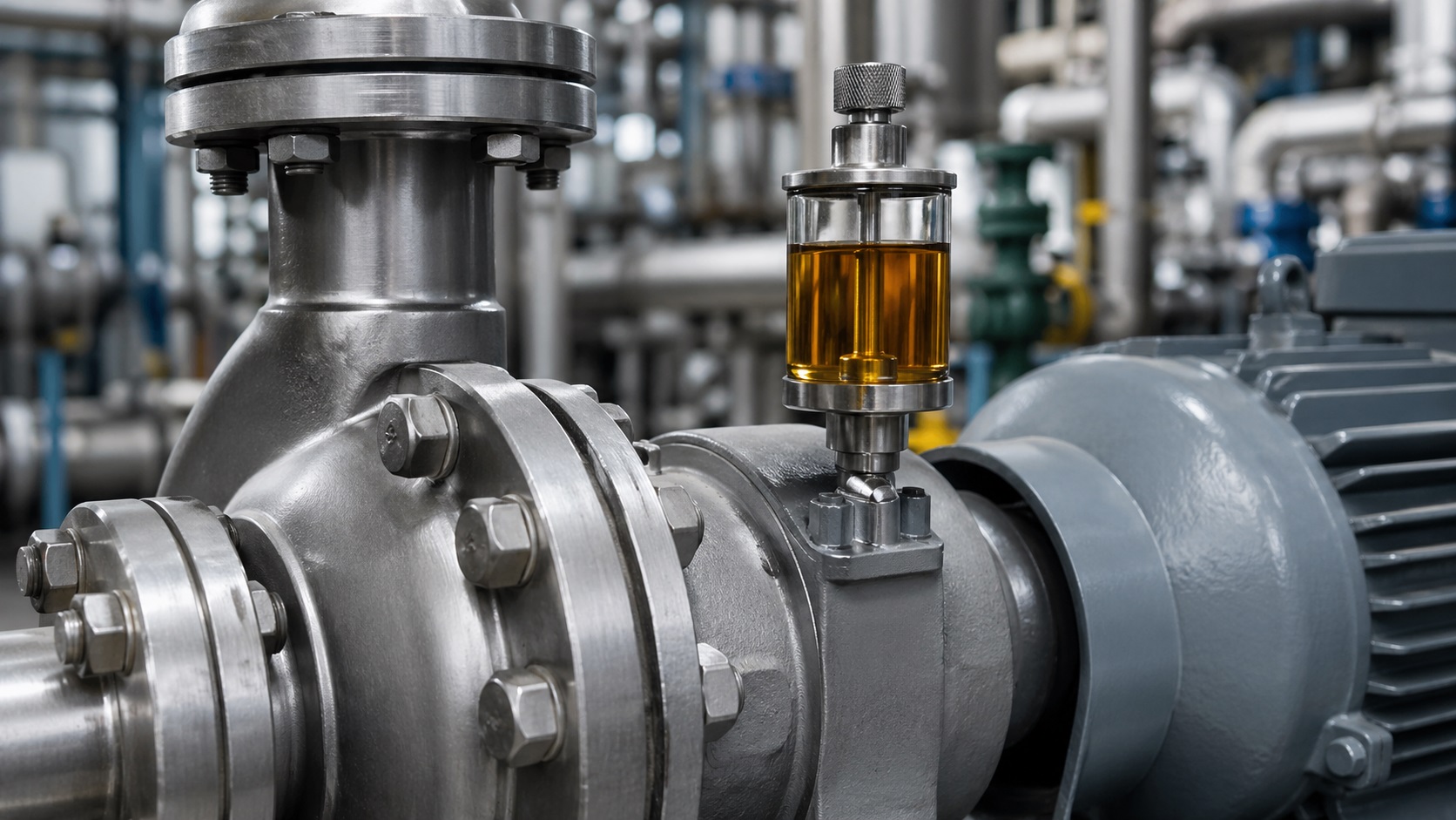 Sistemi di lubrificazione industriale MCA per pompe, riduttori, cuscinetti e macchine utensili