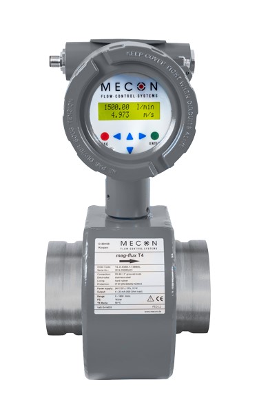 MAG-FLUX MID Mecon — misuratore di portata elettromagnetico per linee di processo antincendio