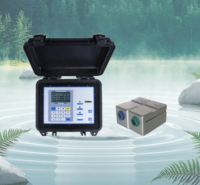 MCA 205 misuratore di portata portable industriale in valigia rigida