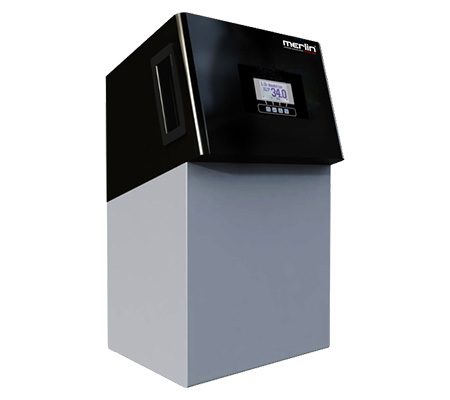 merlin EVO BIO igrometro per cippato impianti termici biomassa - camera compressione 13 litri accreditato