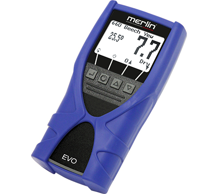 Serie merlin EVO legno - igrometro non distruttivo per legno con display ampio e funzione HOLD