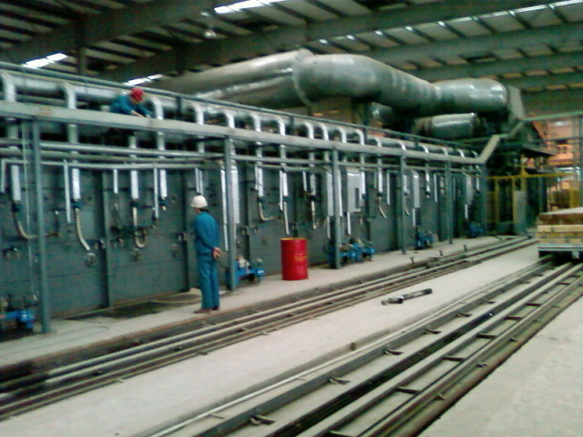 pirometro infrarossi per forno rotante cemento e tunnel kiln ceramica