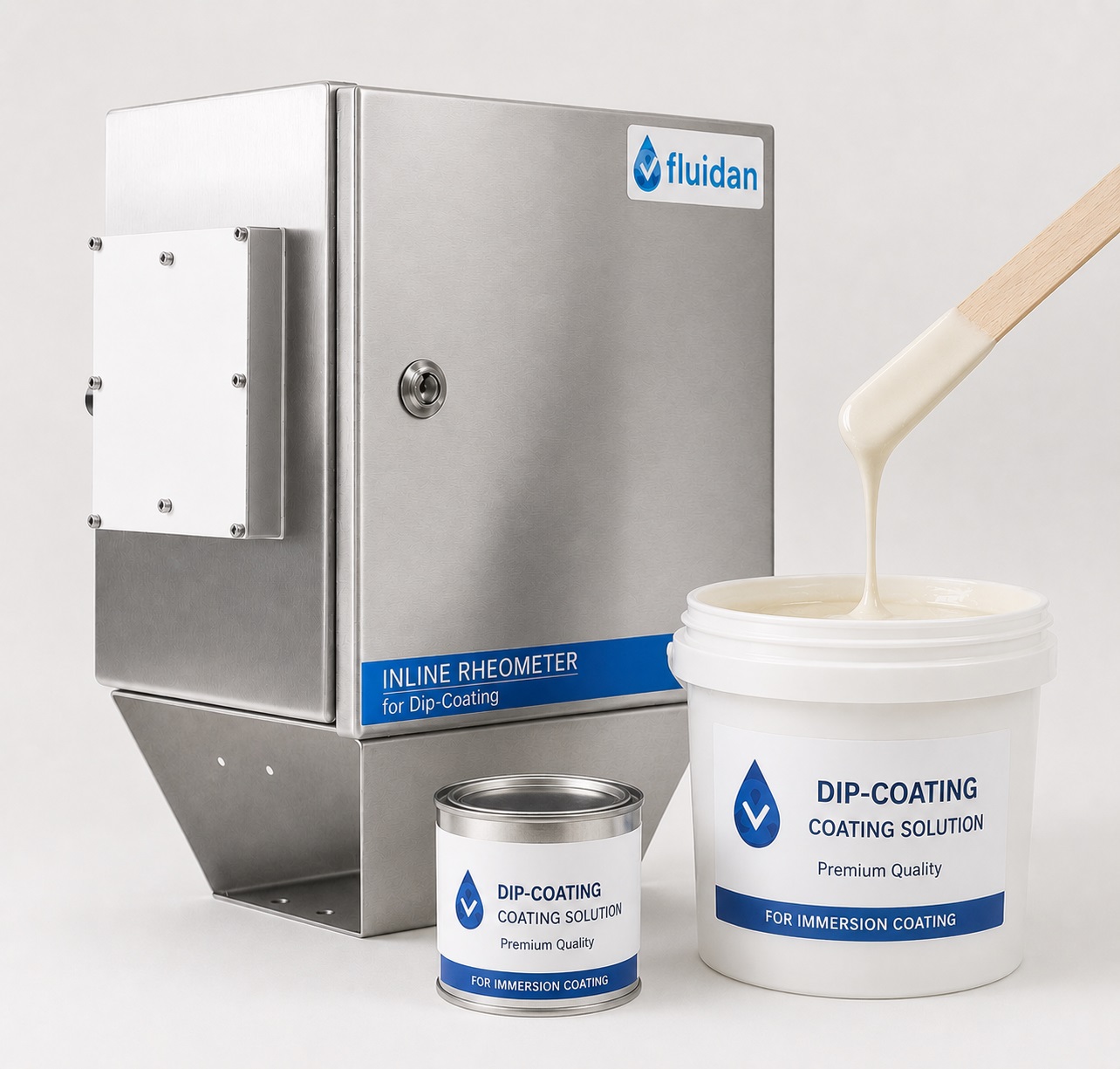 reometro in linea per dip-coating rivestimento per immersione