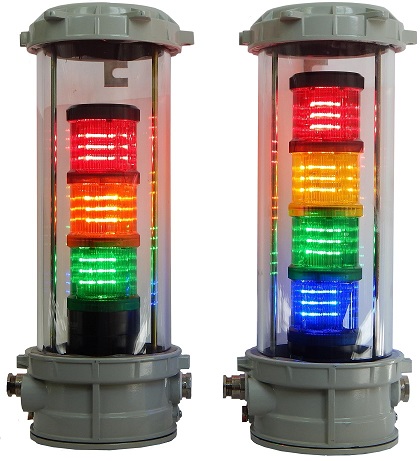 torre di segnalazione led atex