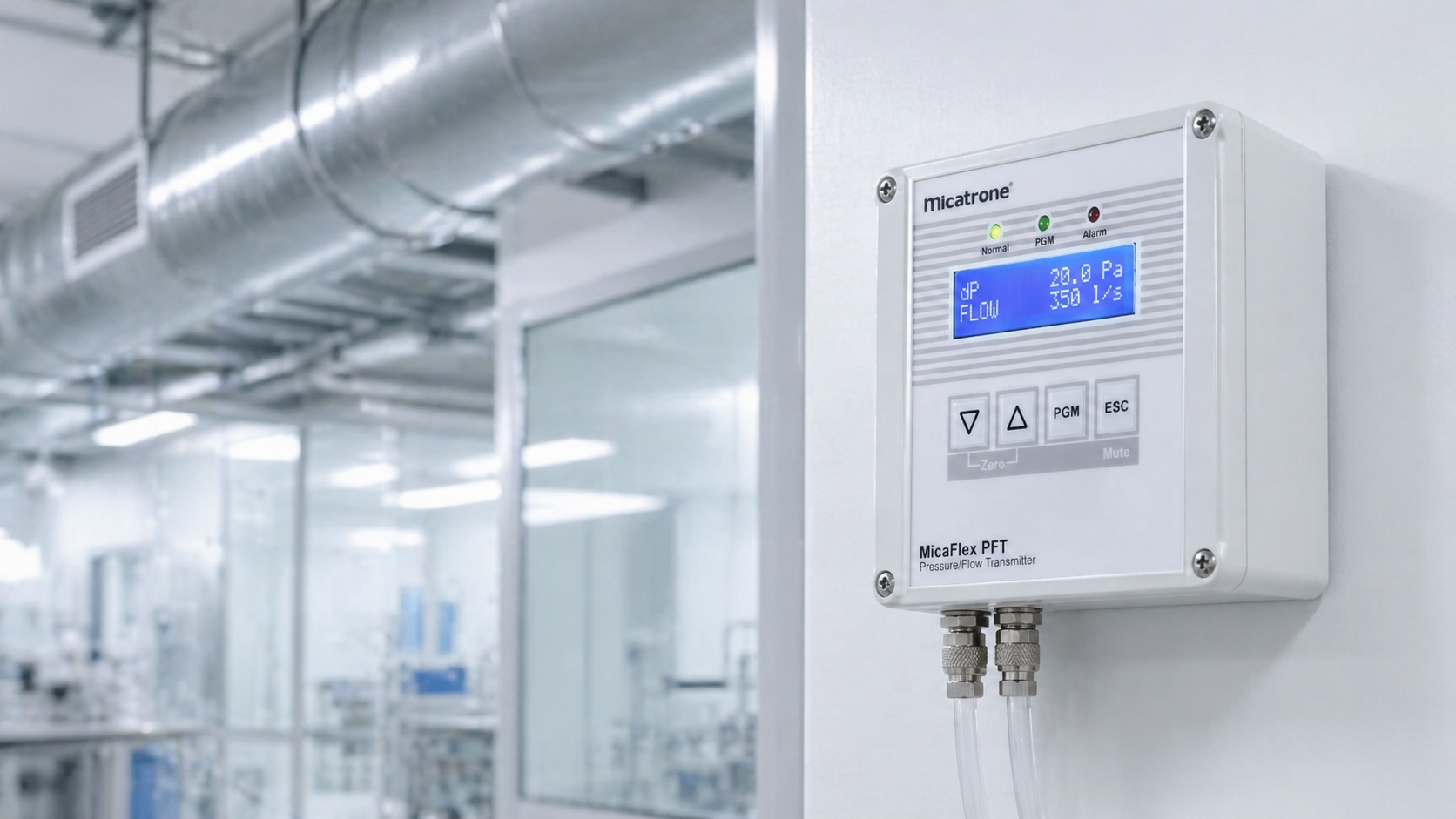 trasmettitore differenziale clean room