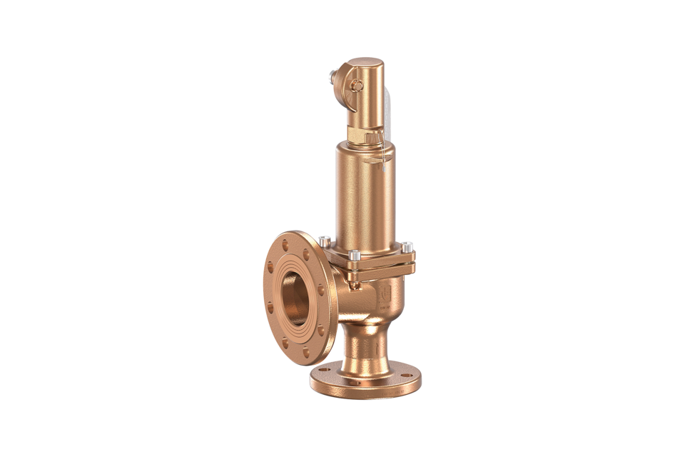 Serie 852 — bronzo / gunmetal — valvola di sicurezza Goetze