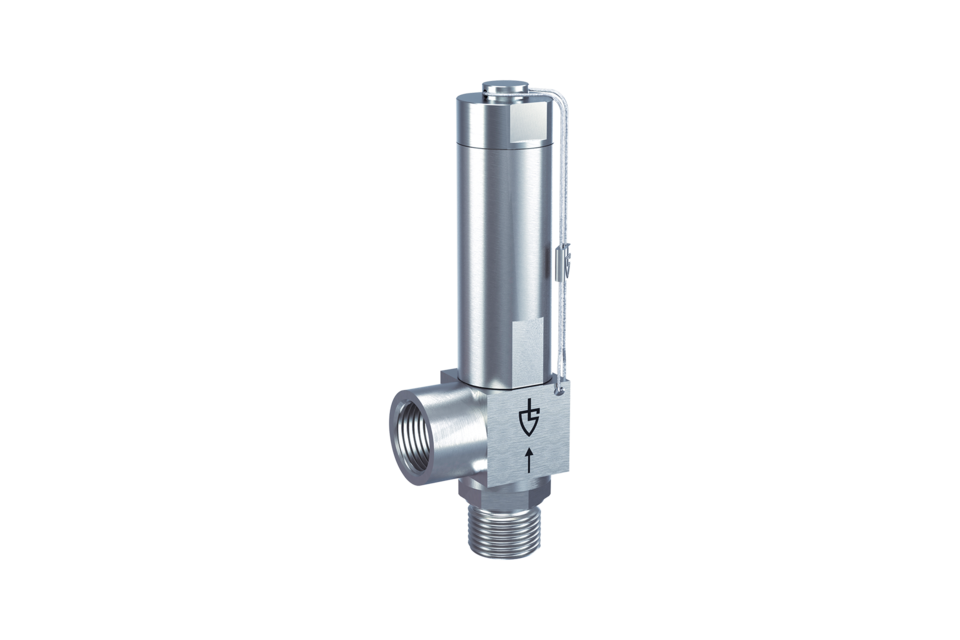 Serie 420 — inox miniatura — valvola di sicurezza Goetze