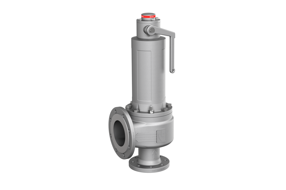 Serie 455 — inox flangiata — valvola di sicurezza Goetze