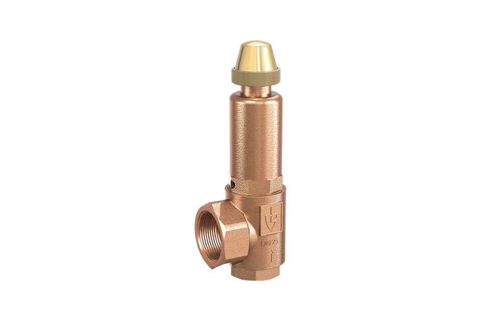 Serie 851 — bronzo — valvola di sicurezza Goetze