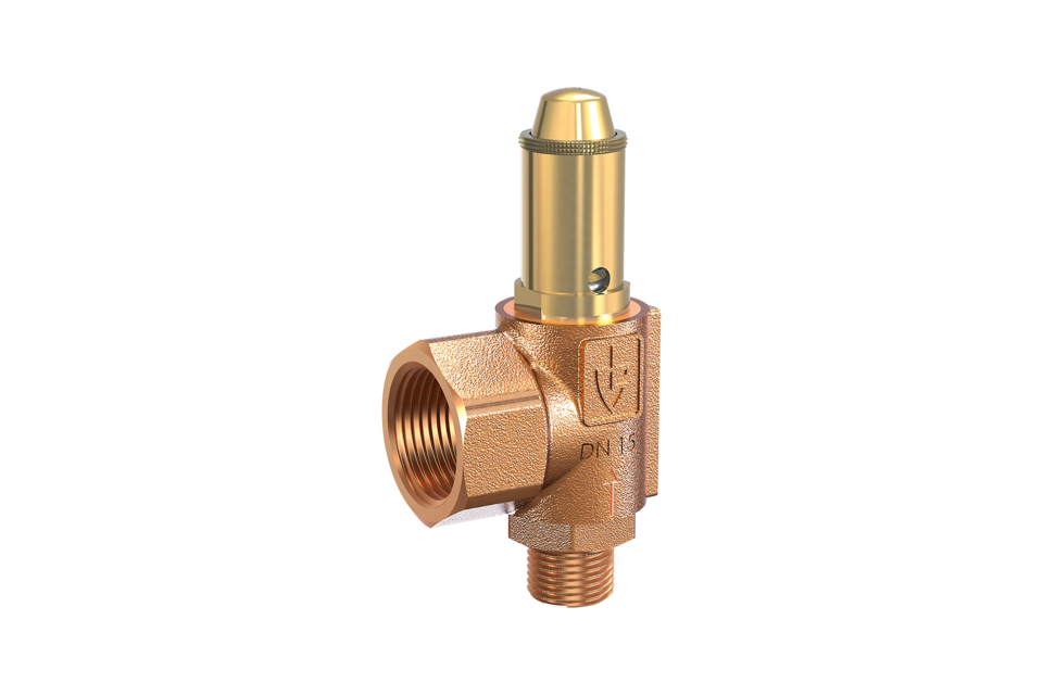 Serie 851bH — teleriscaldamento — valvola di sicurezza Goetze
